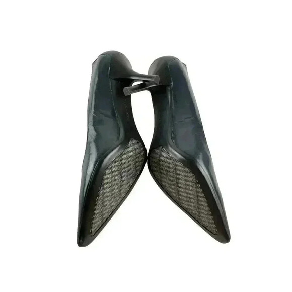 Clavin Klein Dolly Womens Pump Heels Blue Leather Stiletto Pointed Toe Size 10M - Picture 8 of 12